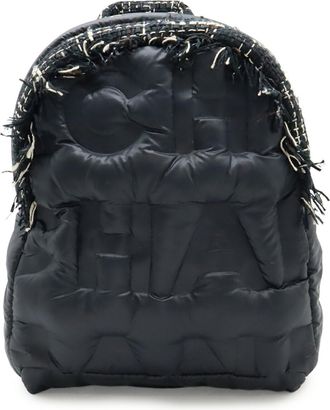 Chanel Black Nylon Backpack (Pre-Owned)
