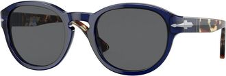 Persol PO3304S 1183B1 Mens Sunglasses Blue Size 50