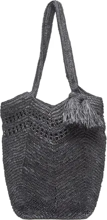 Mar Y Sol Gianna Raffia Tote