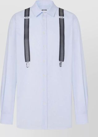 Moschino printed cotton shirt