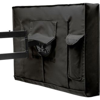 OEM Protector De Pantalla De Tv Resistente A La Intemperie - Negro 40-42 Patio Jard&iacute;n-crezuo-crezuo