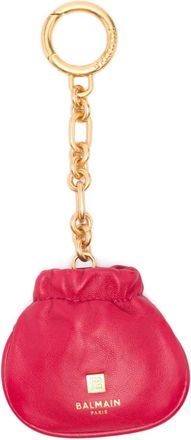 Balmain Portachiavi con catena - Rosso
