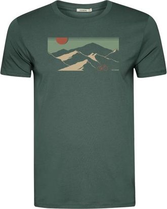Greenbomb Mountain Tour Guide T-Shirt f&uuml;r Herren | gr&uuml;n/oliv
