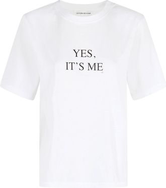 Victoria Beckham Slogan Tee
