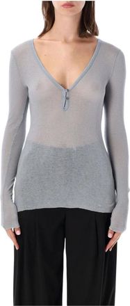 James Perse Mujer, Jerseys, Azul, Talla: S