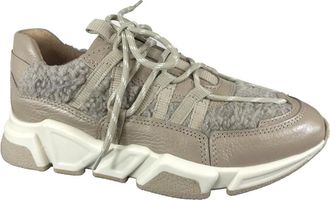 DWRS Los Angelos Sneakers - Dames - Sneakers - Bruin - 41 EU - Leer - Schoenen