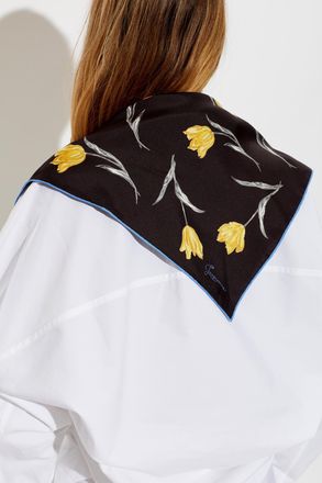 Jacquemus Scarf Le Foulard Tulipe, Unisex, Black