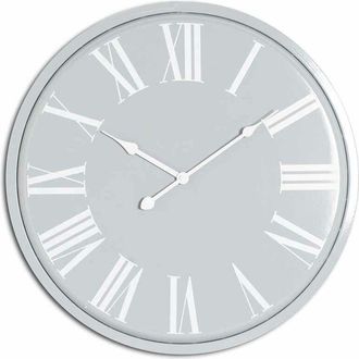 Hill Interiors Hill Interiors - Rothay Wall Clock - Metal - L4 x W49 x H49 cm - Grey