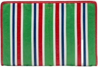 Balenciaga Pre-owned Printed Leather Clutch - Dames - Vintage Clutch - Veelkleurig - ONE Size - Leer - Vintage