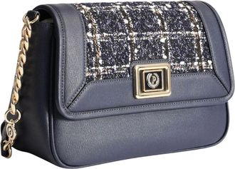 Pollini Crossbody tas - Dames - Tassen - Blauw - Maat: ONE Size Zijde