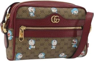 Gucci Pre-owned Micro Small GG Canvas Shoulder Bag - Dames - Vintage Schoudertas - Veelkleurig - ONE Size - Leer - Vintage