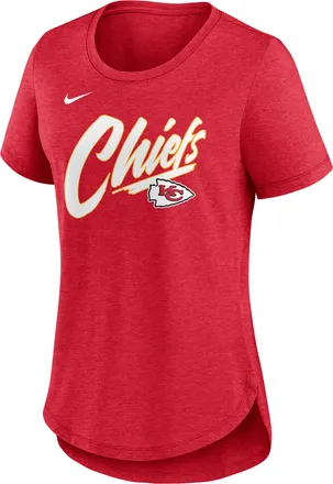 Nike Kansas City Chiefs Primetime Nike Womens NFL T-Shirt in Red | NKMVEX487G-NFN