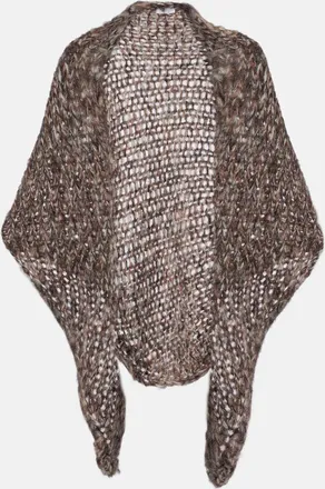 Brunello Cucinelli Mohair-blend poncho