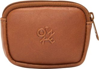 Giorgio Martello Milano Leather Coin Purse, Extra Small Minimalist Design in Brown at Nordstrom