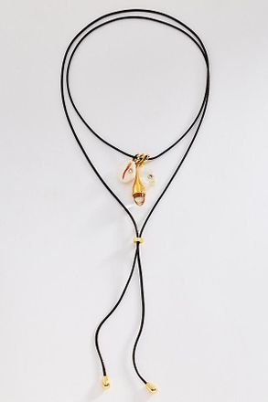 &Eacute;liou Marea Charm Wrap Lariat Necklace