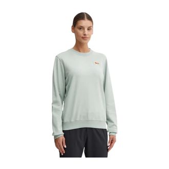 Fj&auml;llr&auml;ven Katoenen sweater - Dames - Sweatshirts - Groen - XS - Katoen - Hoodies & sweatvesten