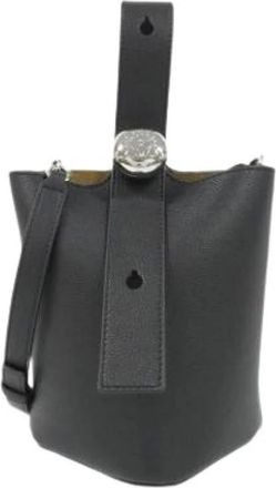 Loewe Pre-owned Bucket Bags, female, Black, Size: ONE SIZE Pre-owned Bucket Bag