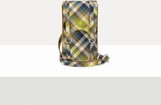 Vivienne Westwood Max Mini Crossbody Polyurethane / Polyester / Cotton Fluro-tartan