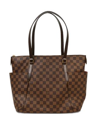 Louis Vuitton 2015 MM Totally Damier Eb&egrave;ne tote bag - Bruin