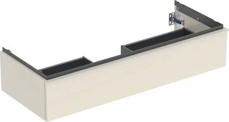 Keramag Geberit Icon Mueble Bajo Lavabo, 1 Caj&oacute;n, 118,4x24,7x47,6 Cm