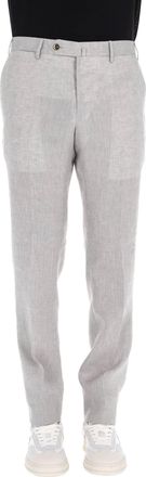 Pantaloni Torino Slim Fit Pure Linen Trousers
