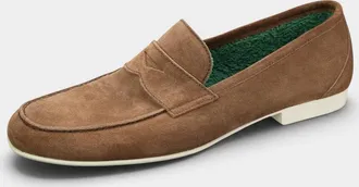 Fratelli Rossetti Mens Portofino Yacht Penny Loafer In Cognac