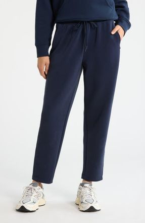Zella Soft Luxe High Waist Ankle Pants in Navy Sapphire at Nordstrom, Size X-Small