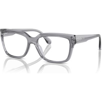 Michael Kors 54mm Rectangle optical glasses in Blue at Nordstrom