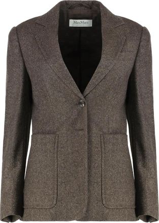 Max Mara Jassen - Dames - Blazers - Bruin - S - Jassen