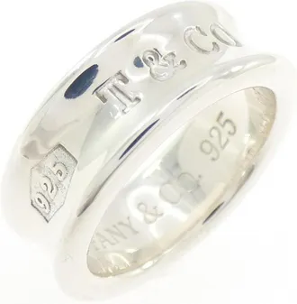 Tiffany & Co. Silver 925 Band Ring (Pre-Owned)