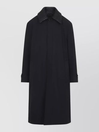 Bottega Veneta wool silk trench coat