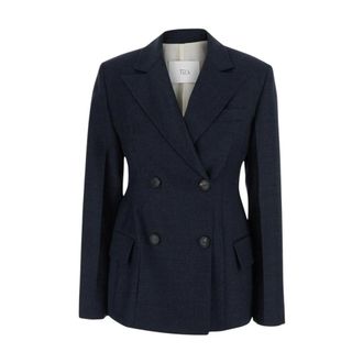 Tela Donna, Giacche, Blu, S, new