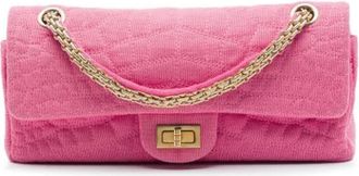 Chanel Pre-owned Double Flap Schoudertas - Dames - Vintage Schoudertas - Roze - ONE Size - Vintage