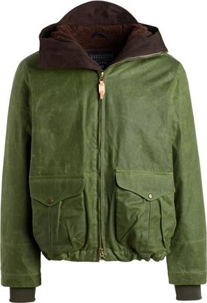 Manifattura Ceccarelli Cotton Jacket - Heren - Winterjassen - Groen - 2XS - Katoen - Jassen