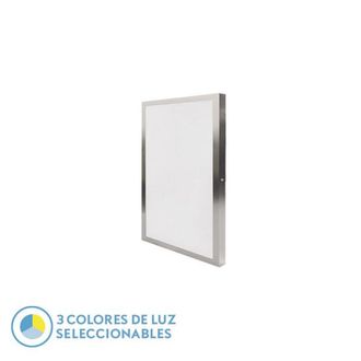 Fabrilamp Fabrilamp - Panel Llano 36w 3000k-4000k-6500k 3,8x30x60 Cm Niquel 3600lm