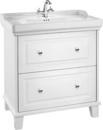 Roca Roca A851369415 Carmen Unik Mueble + Lavabo 2 Cajones Blanco - Ref: A851369415