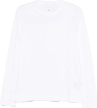 Fedeli T-shirt a maniche lunghe - Bianco