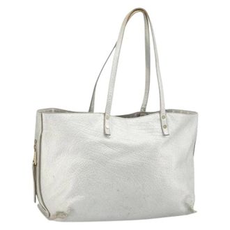 Chlo&eacute; Pre-owned Tote Bags, female, Gray, Size: ONE SIZE Pre-owned Dilan tote