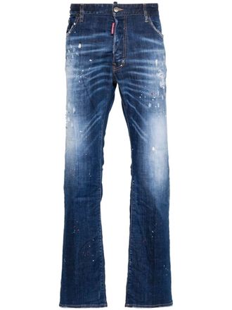 Dsquared2 Plantation slim-fit jeans - Blauw