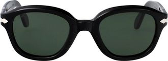 Persol Stijlvolle zonnebril met model 0Po 0060S - Dames - Zonnebrillen - Zwart - 50 MM - Accessoires