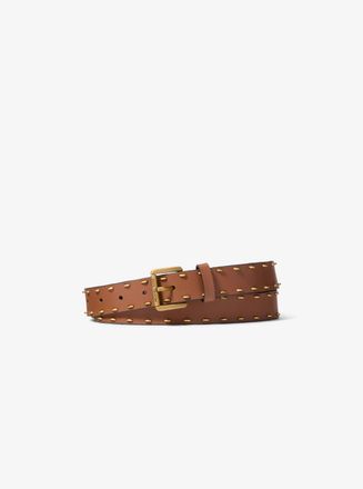 Michael Kors Studded Leather Belt