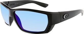 Costa Mens Tunaalley Sunglasses In Blackout Frame Blue Mirror 580P