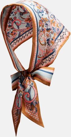 Zimmermann Pa&ntilde;uelo para el pelo de seda estampado