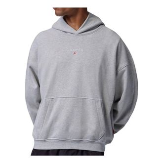 Nike Jordan Flight Fleece Oversized Hoodie Grey Heather IW6314-050