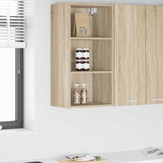 vidaXL vidaXL Armadio pensile Riga Rovere Sonoma 40 x 29,5 x 80 cm