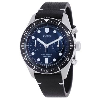 Oris Divers Sixty-Five Chronograph Automatic Black Dial Mens Watch 01 771 7791 4054-07 6 20 01