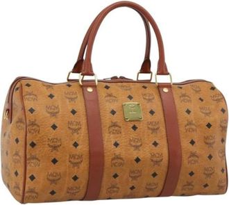 MCM Pre-owned Boston Bag - - Pre-owned - Donna - Marrone - ONE SIZE