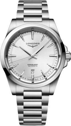 Longines Conquest Automatic 41 mm Silver Dial Steel Mens Watch L3.830.4.72.6