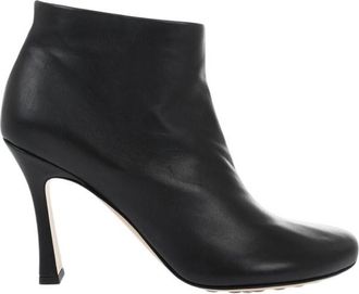 Bottega Veneta Black Solid Boots