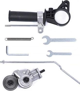 OEM Cizalla El&eacute;ctrica Para Chapa Met&aacute;lica Para Destornillador Inal&aacute;mbrico, Punzonadora De Chapa Para Taladro Manual, Accesorio Para Cortar Hierro, Chapa B